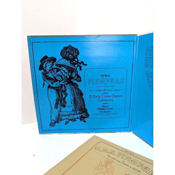 Gilbert & Sullivan H.M.S. Pinafore D'Oyly Carte Opera Company London Records - Picture 5 of 8